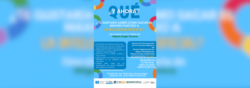 FIDBAN participa en la V edición del ciclo de charlas «¿Y ahora qué?»