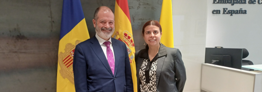 FIDBAN y la Universidad Europea del Atlántico estrechan lazos con Colombia para fomentar la inversión y el emprendimiento.