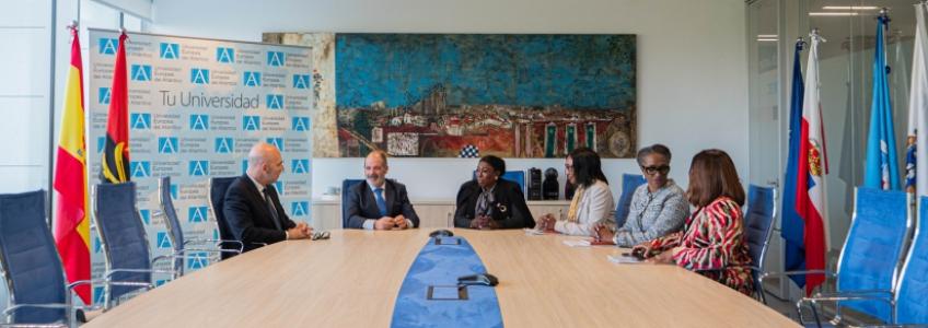 FIDBAN participa en el encuentro empresarial con la embajadora de Angola para impulsar la cooperación internacional