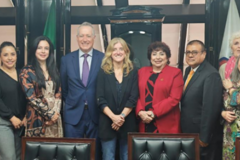 FIDBAN expone sus actividades de acompañamiento durante su misión comercial en México