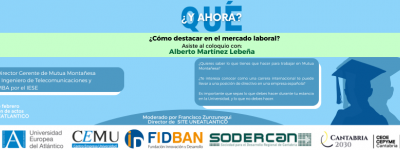 FIDBAN participa en el programa de charlas «¿Y Ahora Qué?» con la intervención de Alberto Martínez Lebeña, Director Gerente de Mutua Montañesa