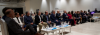El pleno escuchando la presentación de proyectos